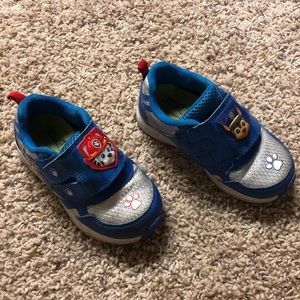 Boys Paw Patrol Blinking Shoes 8